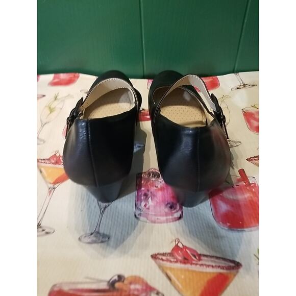 Woman Dress Shoe By Life Stride Soft System Size 11 Side Closure Color Blk - Picture 2 of 5